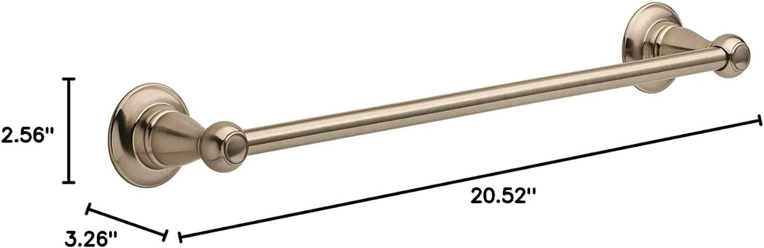 Delta Porter 18 in. Towel Bar in SpotShield Brushed Nickel PTR18-BN
