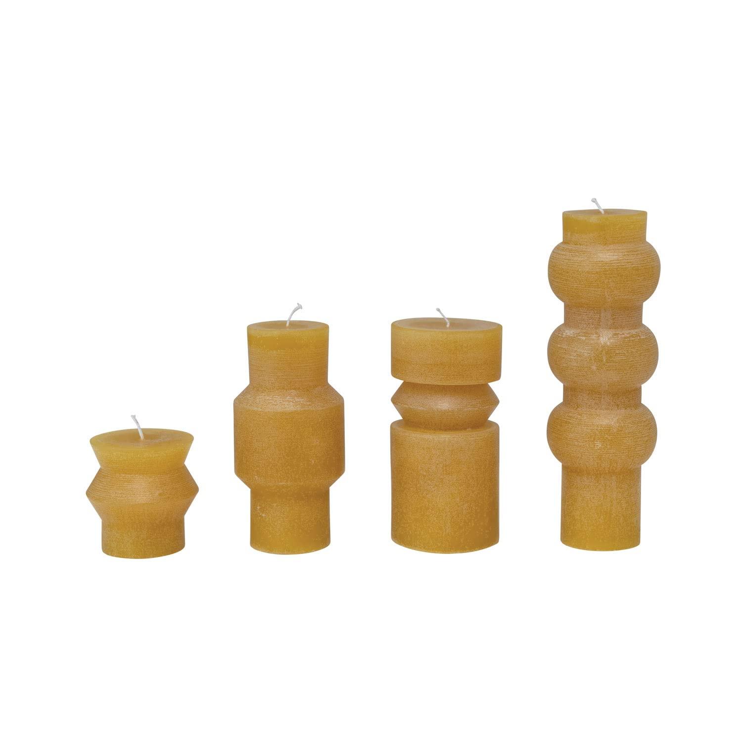 Creative Co-Op Unscented Totem Pillar Candle