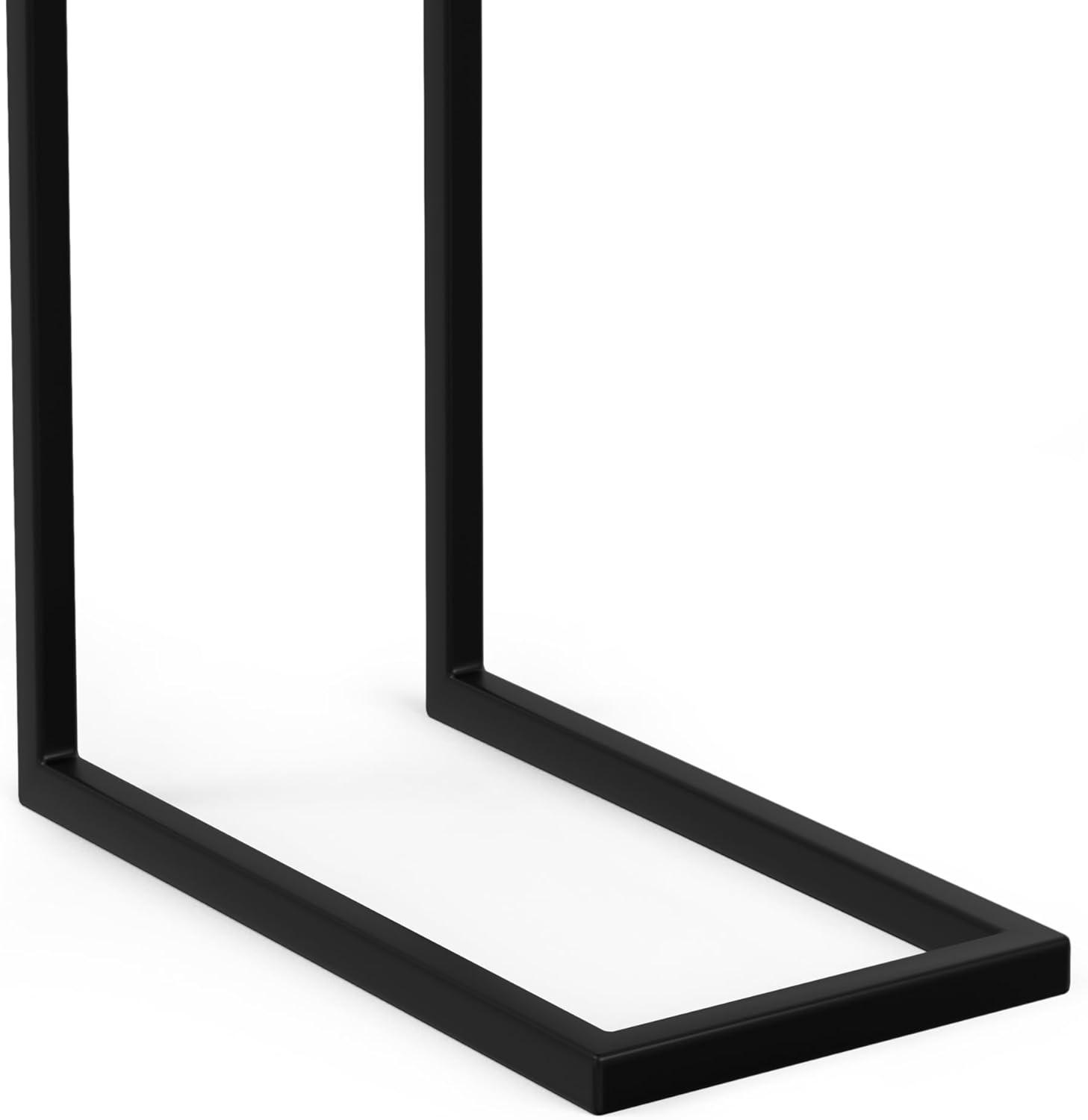 Simpli Home Skyler Solid Mango Wood C Side Table & Reviews | Wayfair
