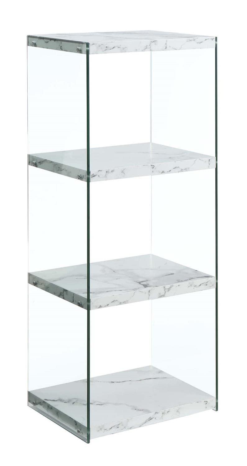 Convenience Concepts Soho 4 Tier Tower Bookcase
