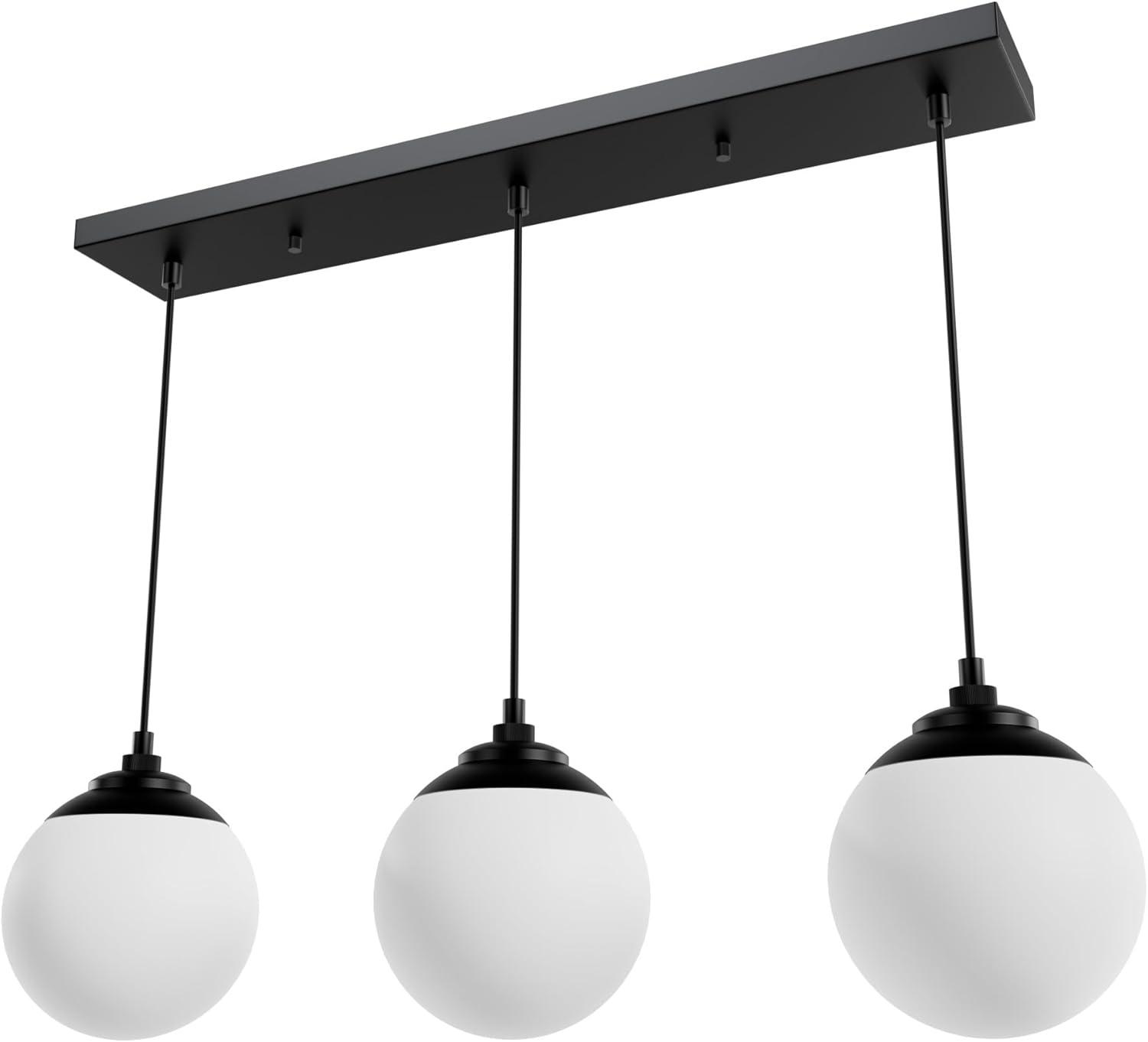 Hepburn 3 - Light Linear Globe Pendant
