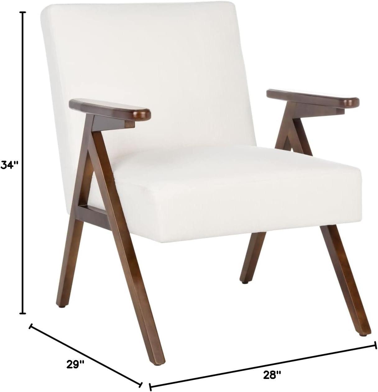 Emyr Arm Chair - ACH4007 - White - Safavieh