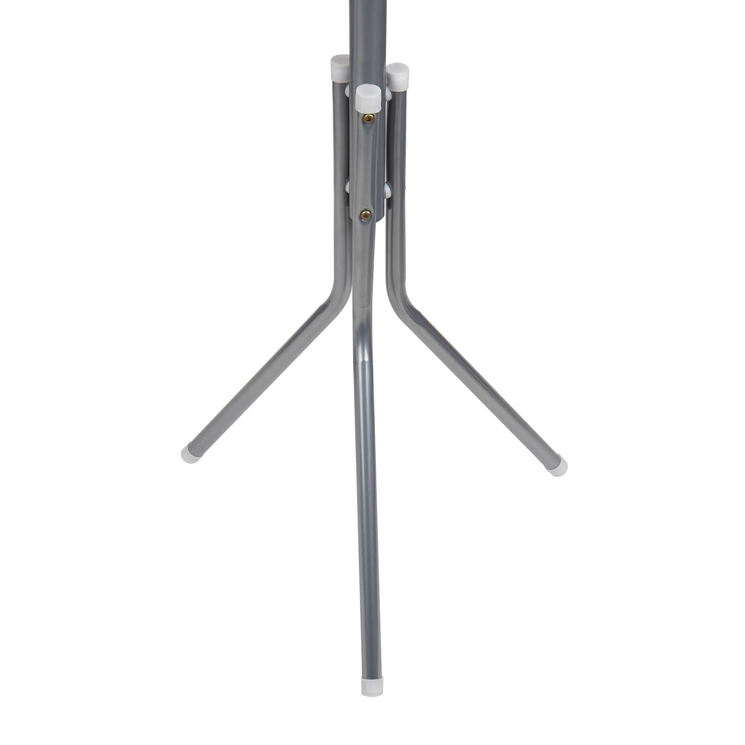 Mind Reader Mind Reader Coat Rack, Hall Tree, Freestanding, Coat Tree, Hat, Jacket, Purse, Metal, 14.75"L x 16.5"W x 69"H