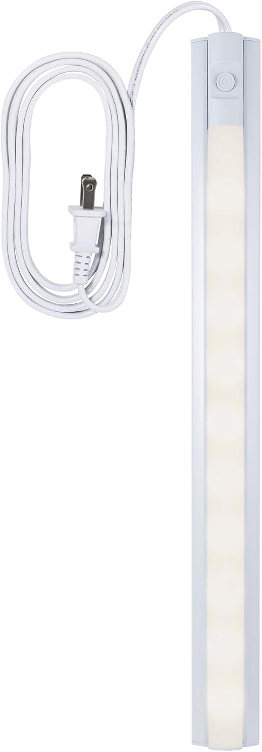 Enbrighten 16-inch On/Off Plug-In LED Under Cabinet Light Fixture