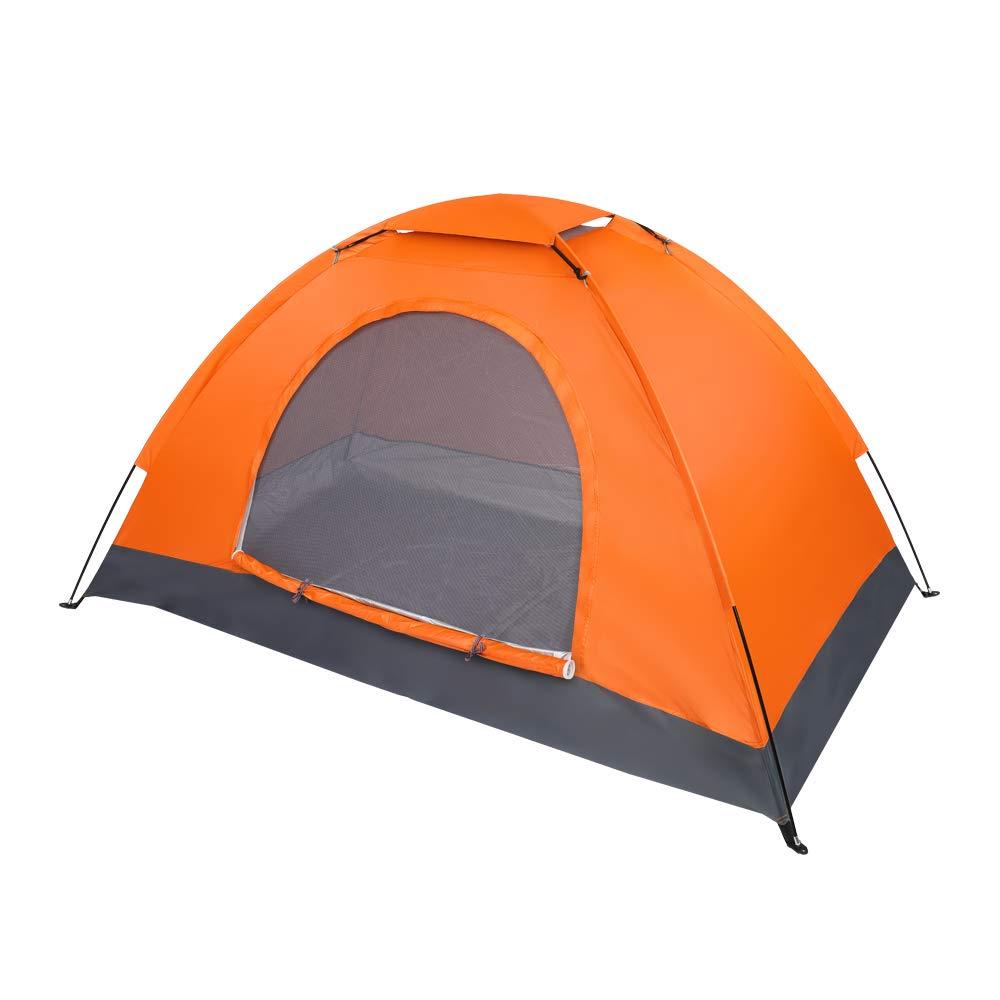 Single Person Pop Up Tent, Waterproof Dome Tent for Camping Outdoor Hiking