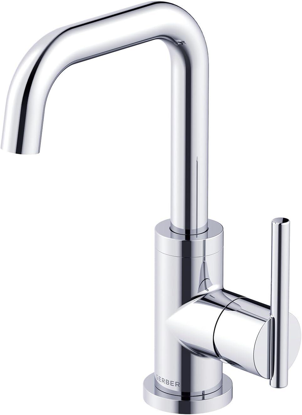 Parma Single Hole Bathroom Faucet with Drain Assembly