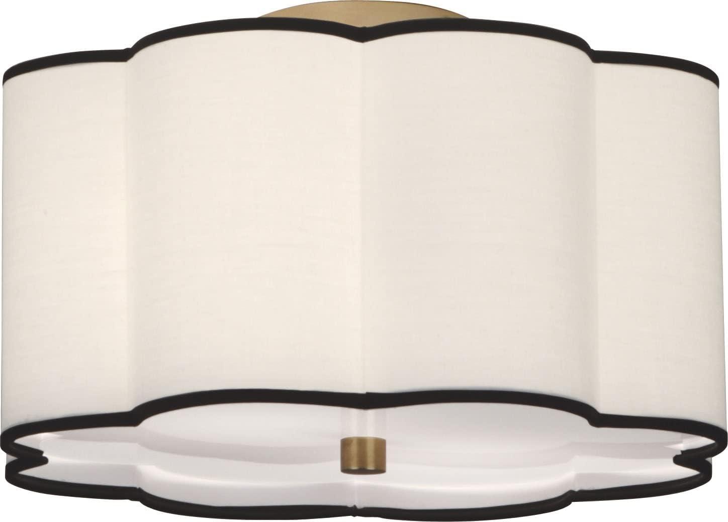 Tess Scalloped Flush Mount (16"-24")