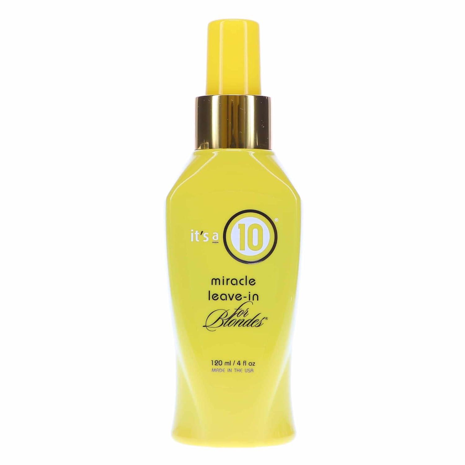 It's a 10 Miracle Blonde Leave-In 4 oz