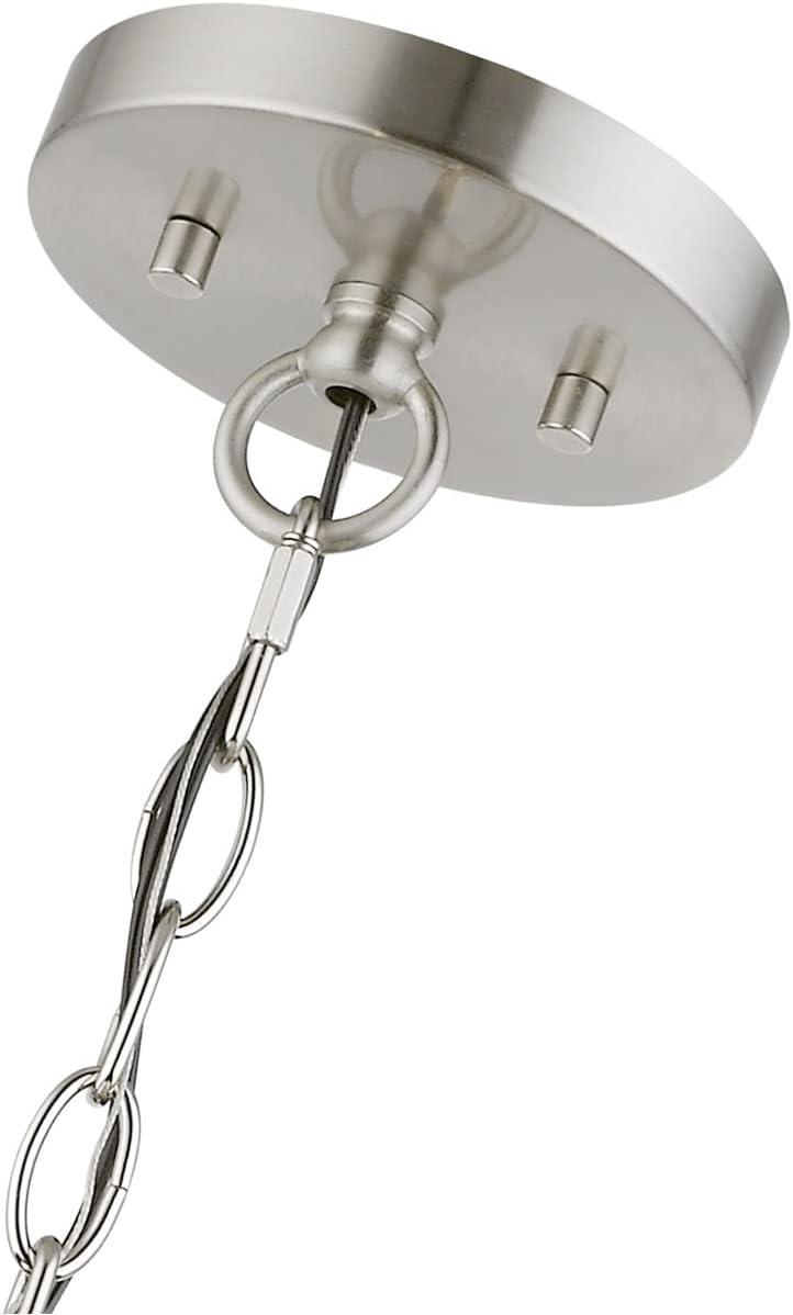 Livex Lighting Huntington 5 - Light Pendant in  Brushed Nickel