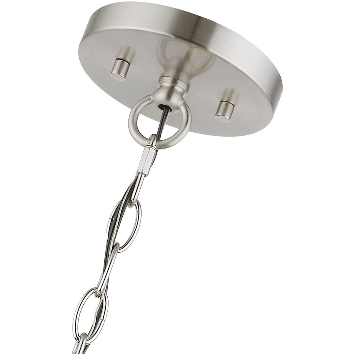 Livex Lighting Huntington 5 - Light Pendant in  Brushed Nickel