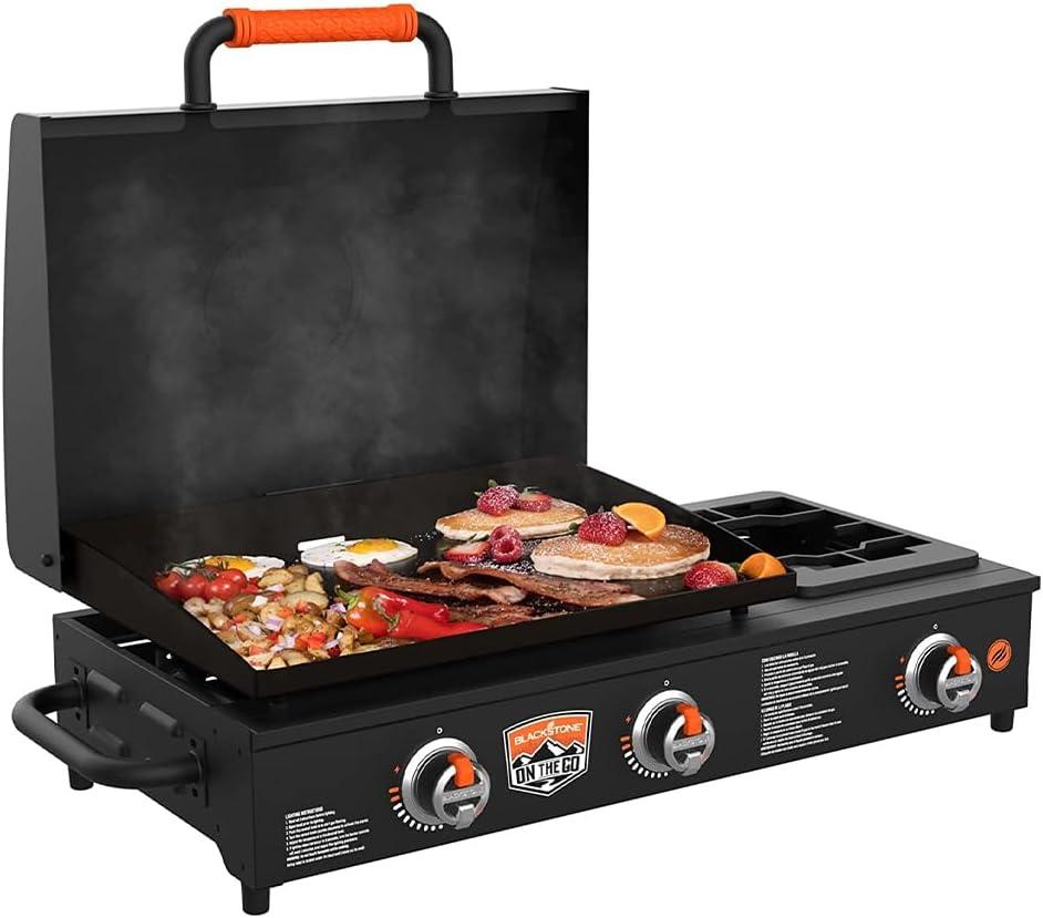 Blackstone On The Go 22” Table Top Griddle w/Side Burner