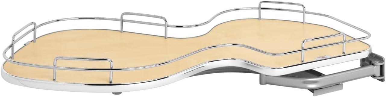 Rev-A-Shelf Contemporary Cloud Blind Corner Organizer for Blind Left Cabinet