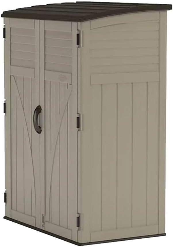 Suncast Suncast 53 in. W x 32.5 in. D Resin Vertical Tool Shed