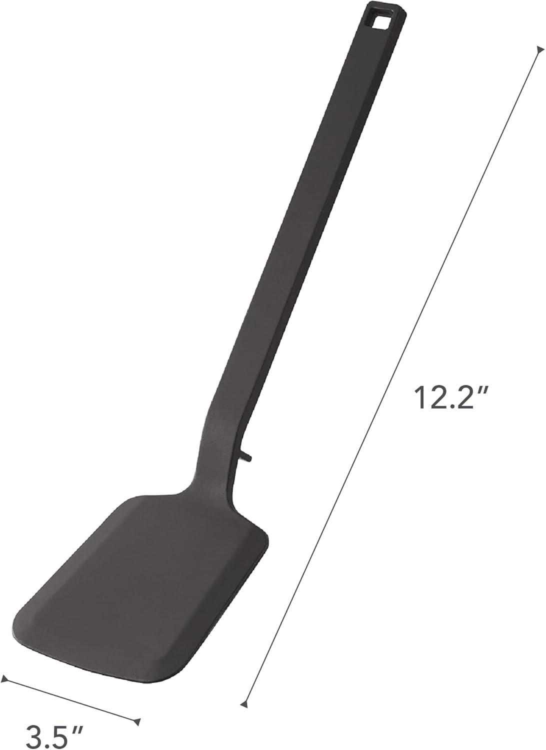 Yamazaki Home Silicone Spatula, Spatula, Silicone, Dishwasher Safe, Floating Design