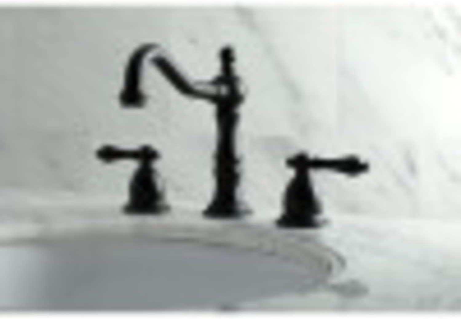 Kingston Brass KS1975AL 8 in. Widespread Bathroom Faucet, Oil Rubbed Bronze