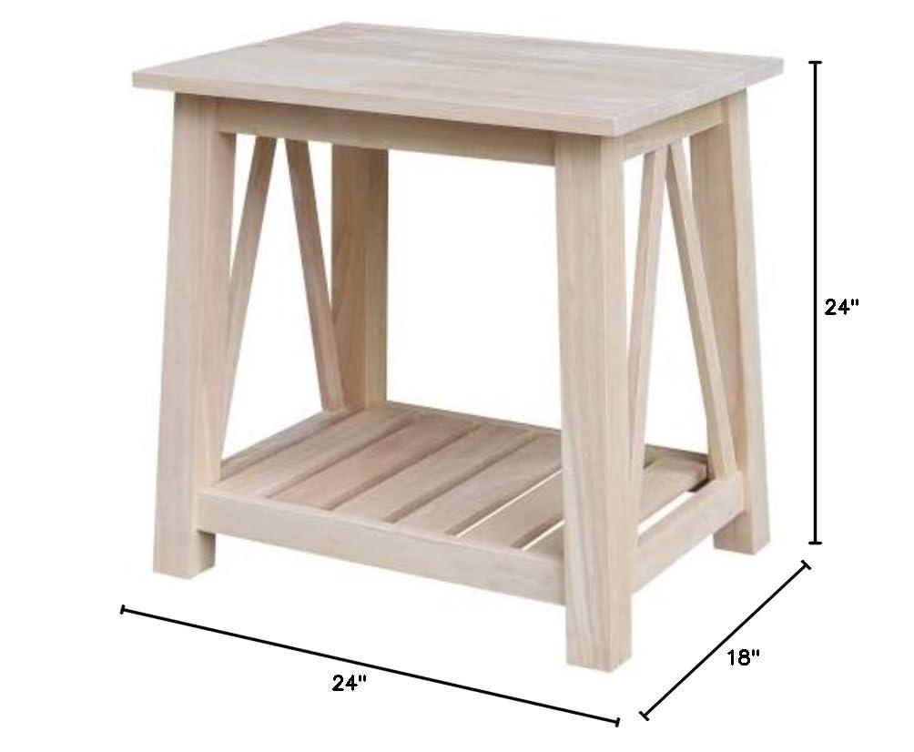 International Concepts Surrey End Table