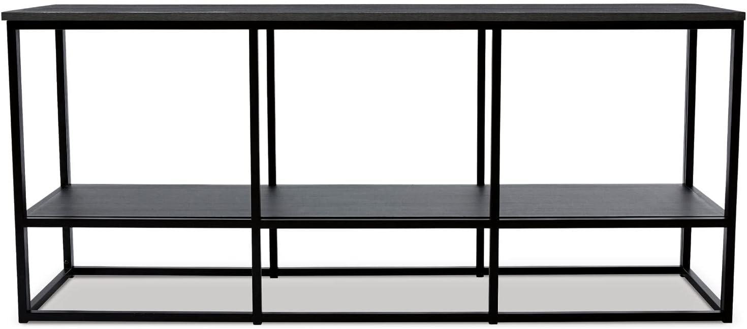 Signature Design by Ashley Contemporary Donnesta 65" TV Stand  Gray/Black