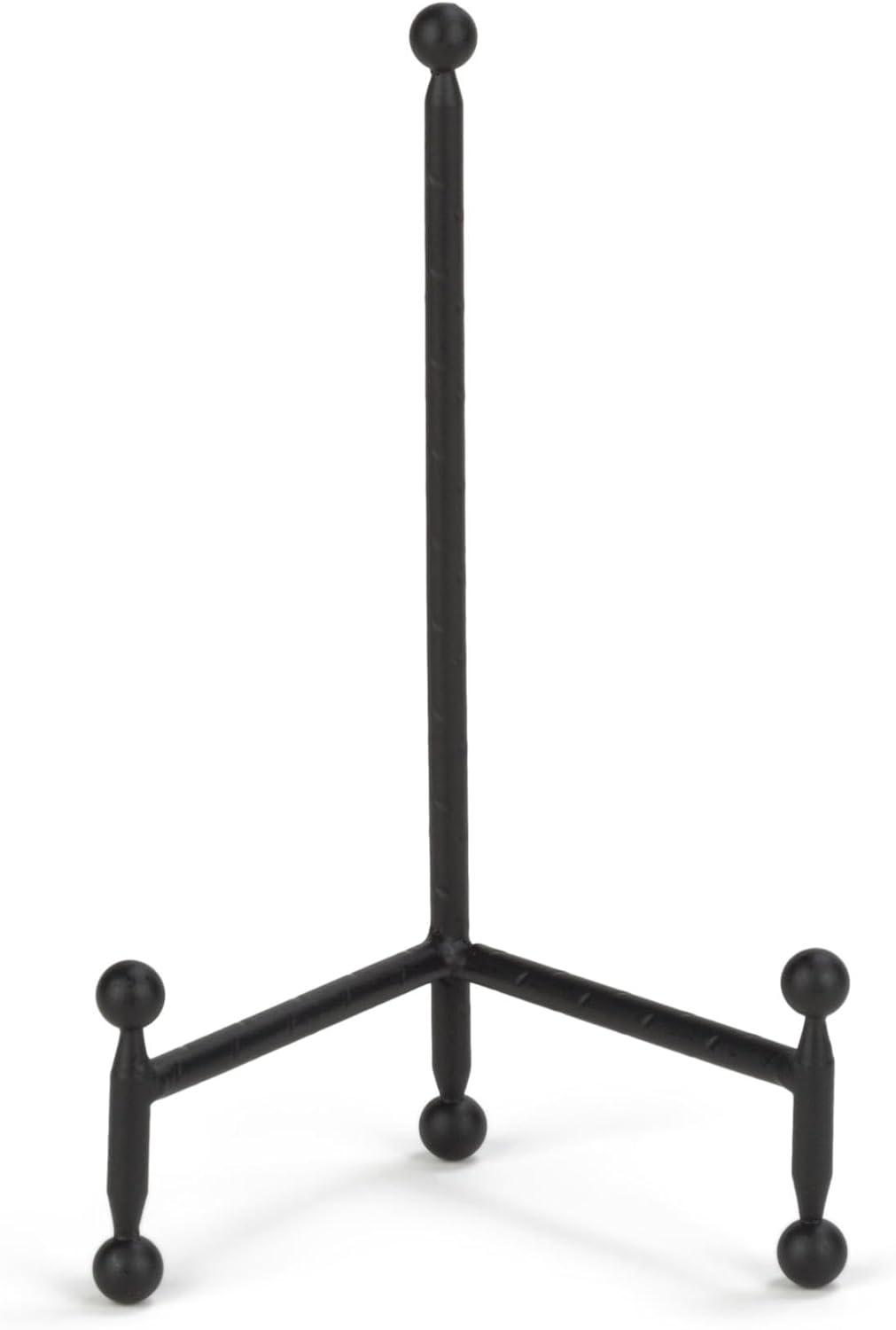 Black Powder Coated Metal Tripod Easel Display Stand