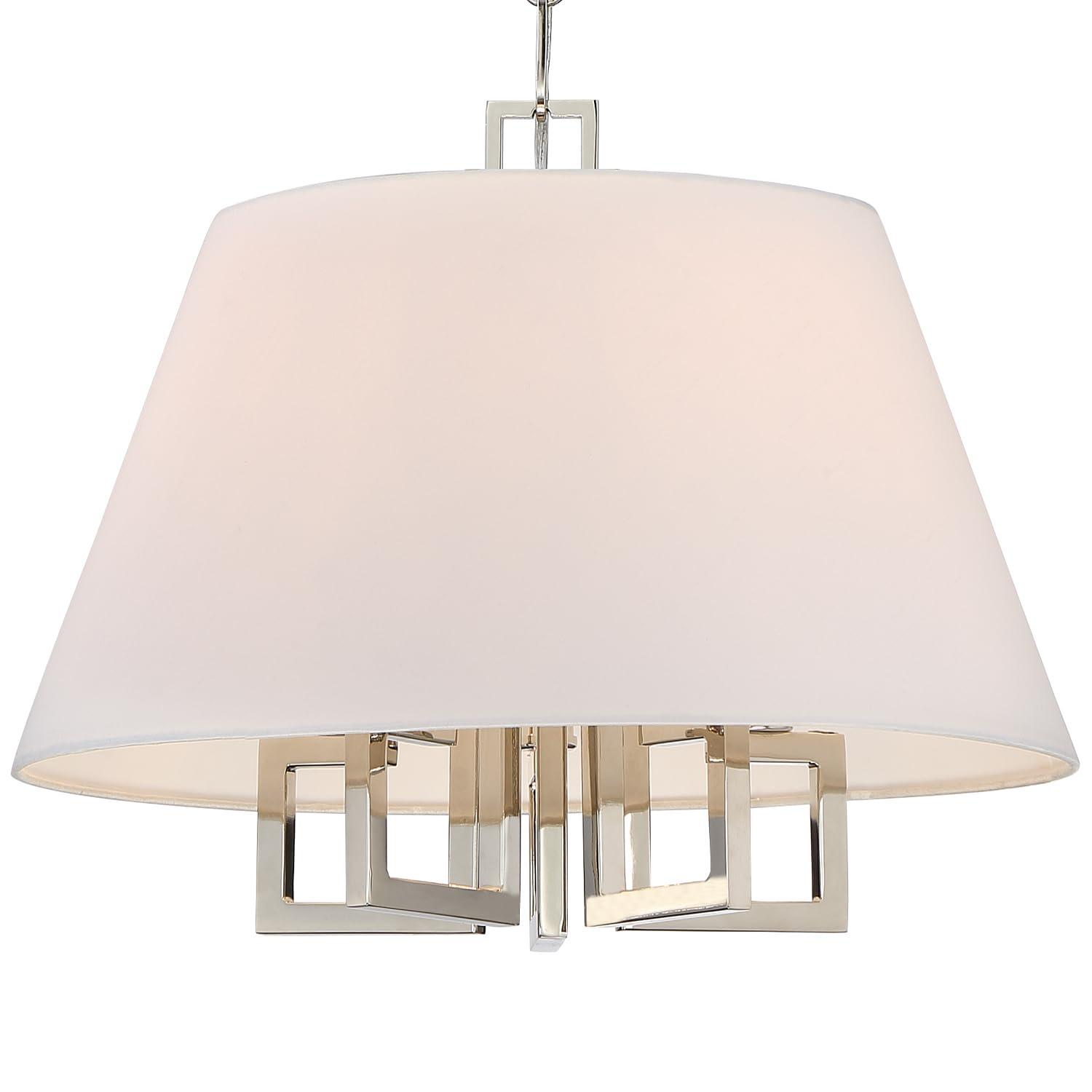 Crystorama Lighting Westwood 5 - Light Chandelier in  Polished Nickel