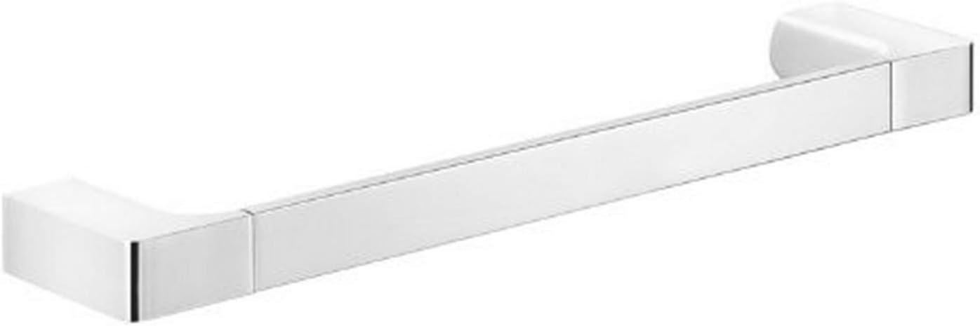 Chrome Square Wall Mounted Towel Bar, 14 Inches