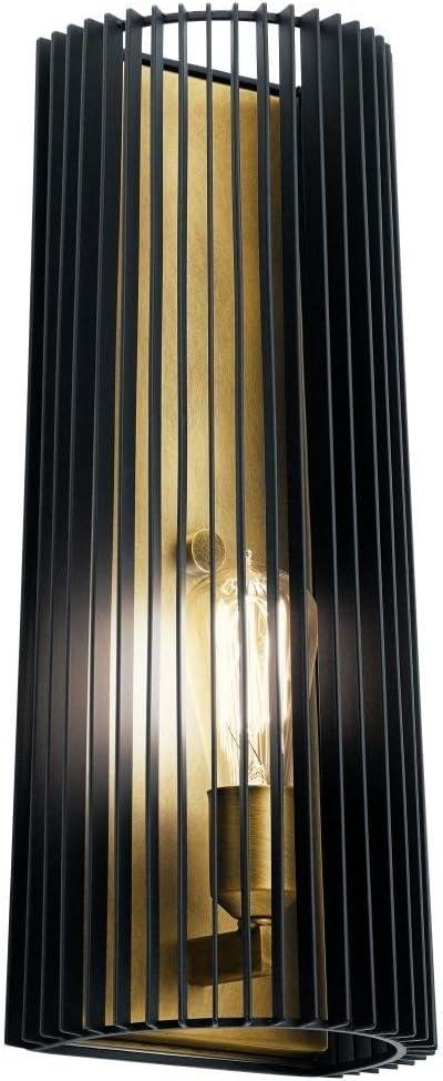 Linara 1 Light Wall Sconce Black