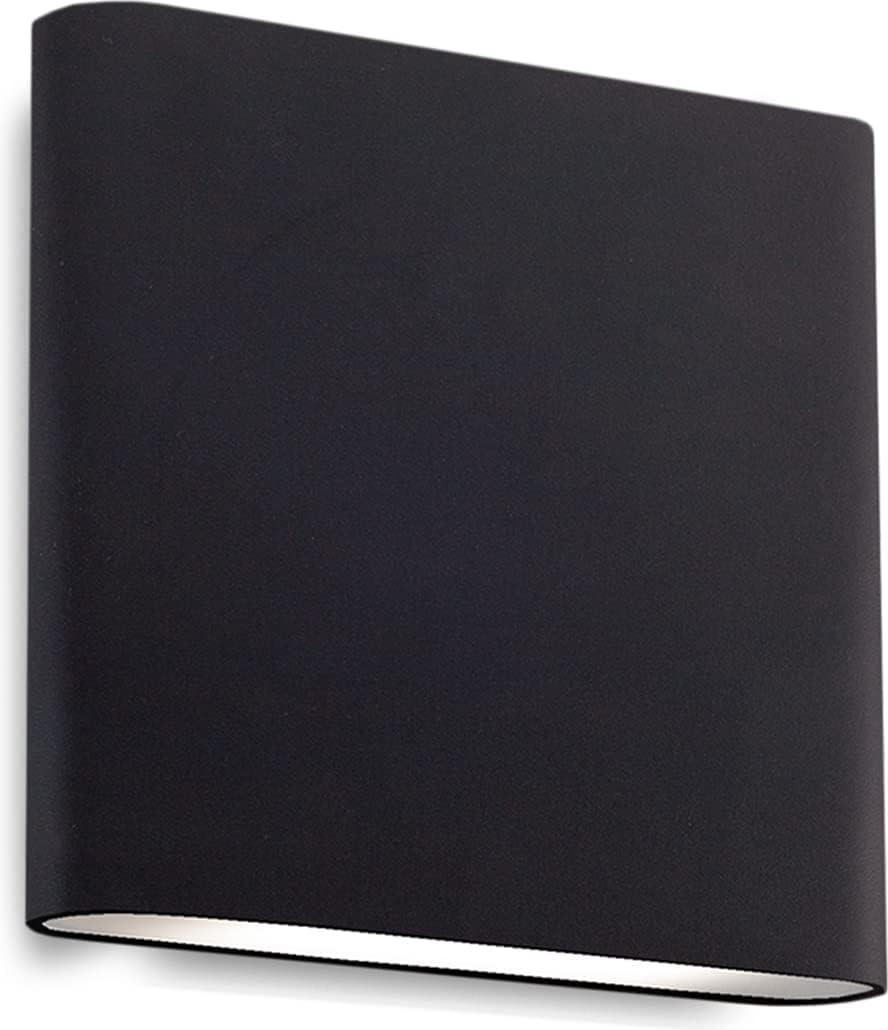 Black Aluminum Dimmable LED Wall Sconce