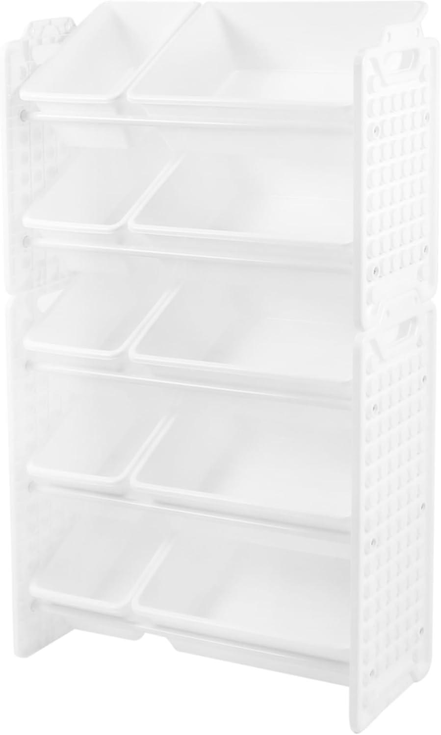 UNiPLAY 5 Tier Toy Storage Organizer with Removable Bins