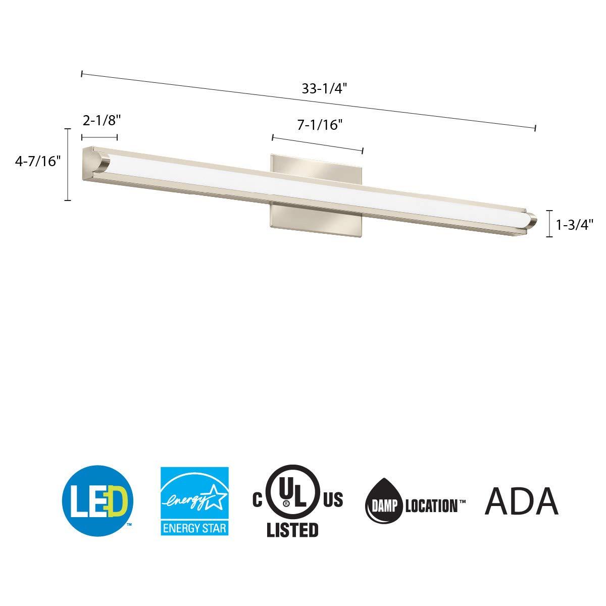 Lithonia Lighting Fmvcsls 36In Mvolt 90Cri M4 Contractor Select Fmvcsls 33" Wide