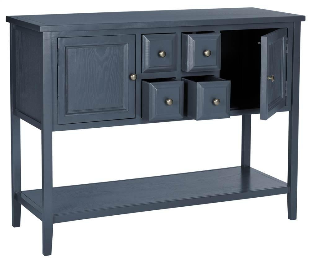 Charlotte Sideboard - AMH6517 - Teal - Safavieh Couture