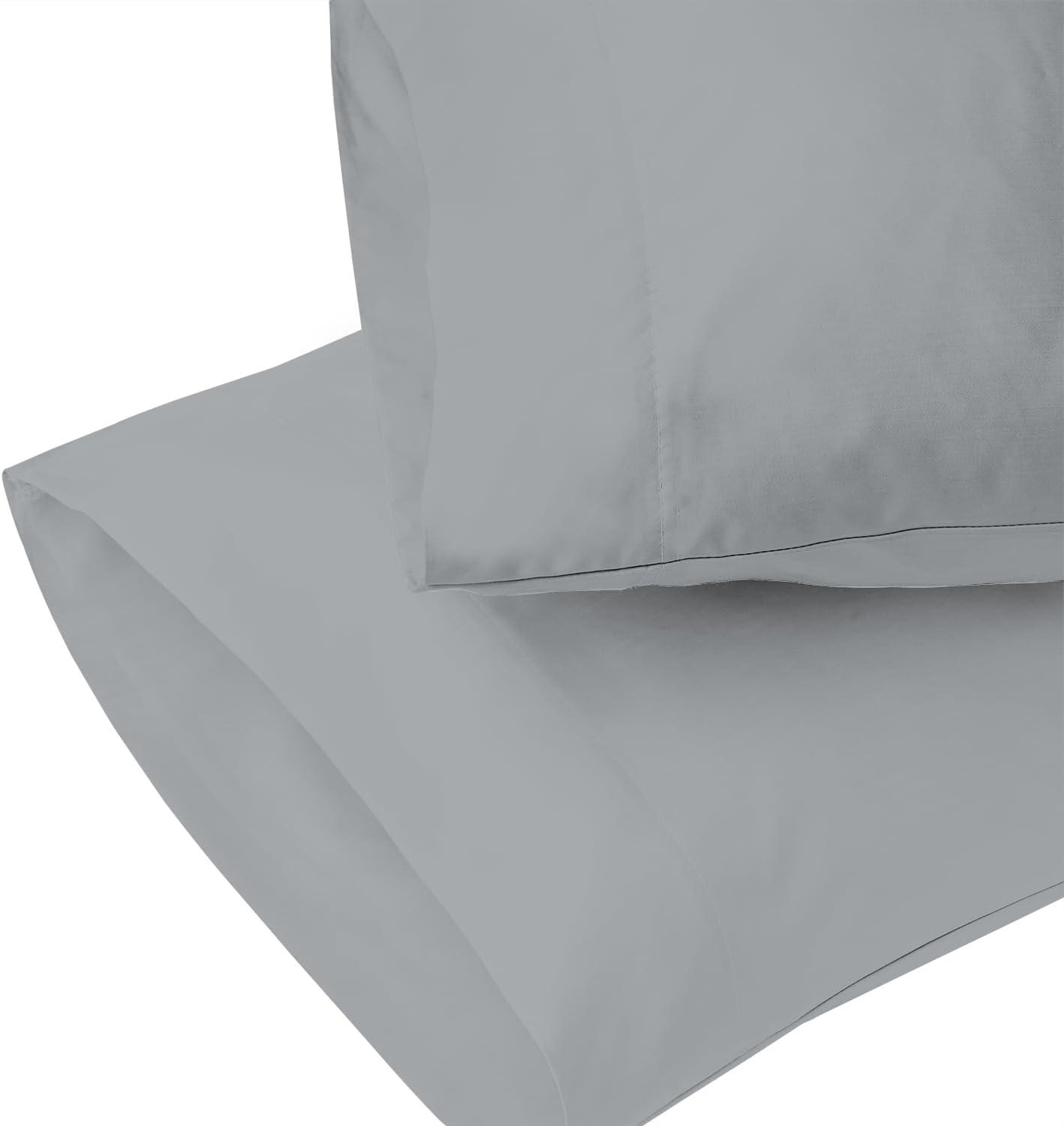 Color Sense 100% Cotton Ultra-Light Pillowcases