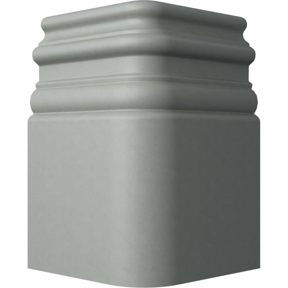7 3/8"H x 4 3/4"P Hillsborough Baseboard Moulding Outside Corner