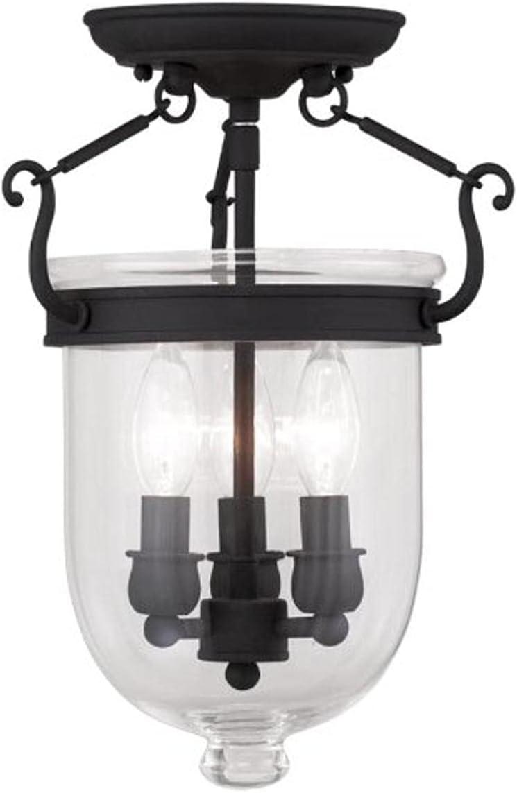 Livex Lighting - Jefferson - Height Flush Mount in Traditional Style - 10 Inches