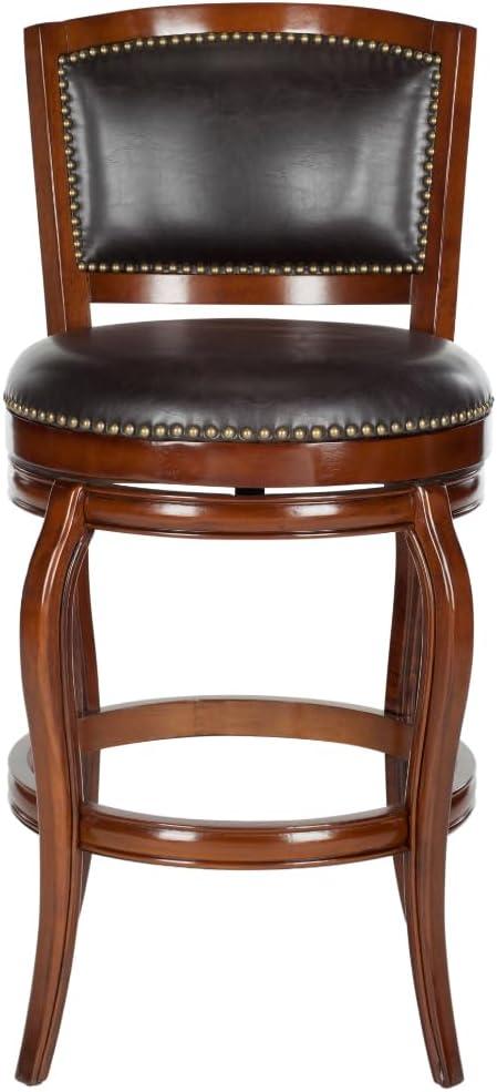 Pasquale Swivel Bar Stool  - Safavieh