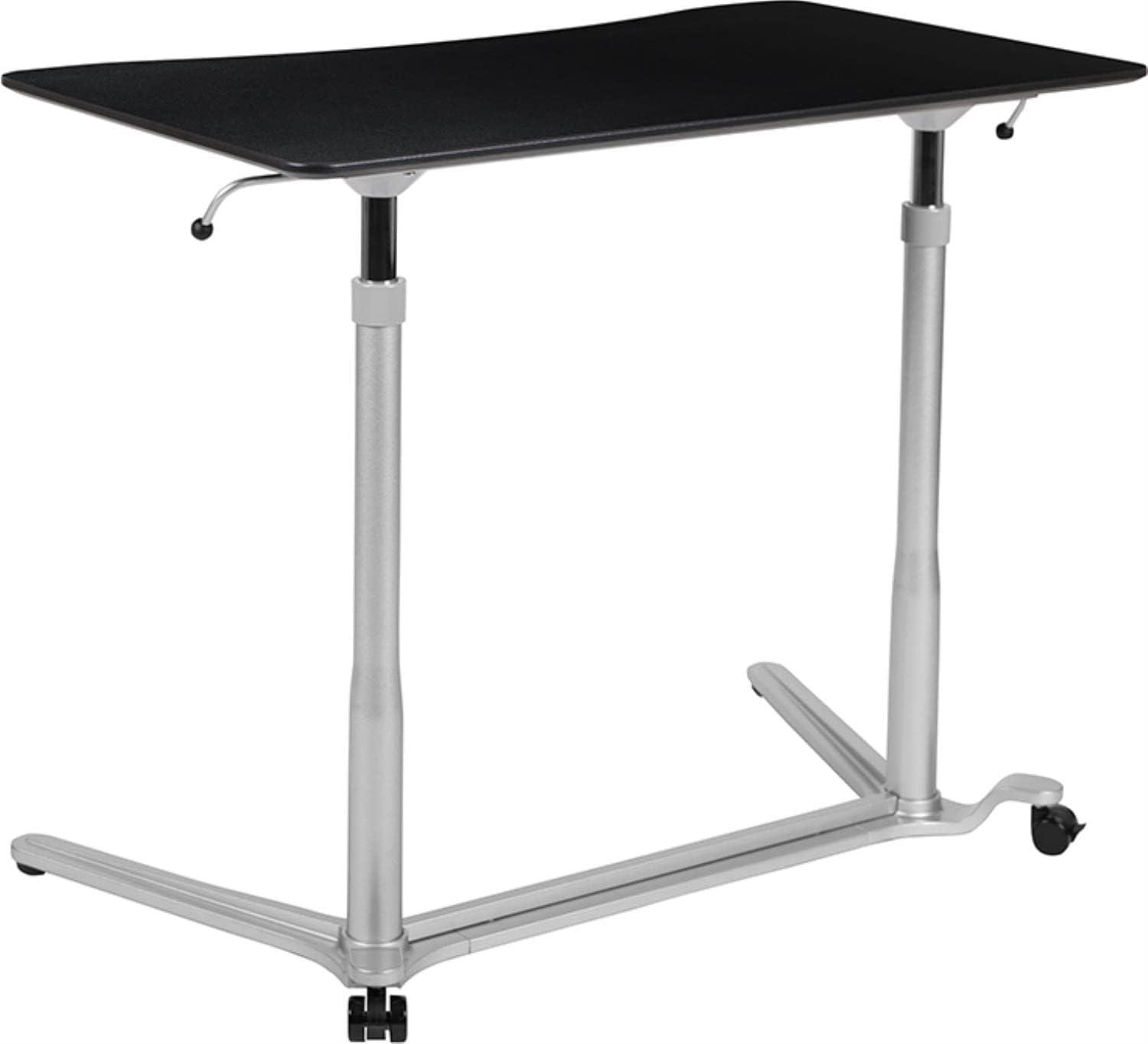 Flash Furniture Sit-Down, Stand-Up Ergonomic Computer Desk - Standing Desk