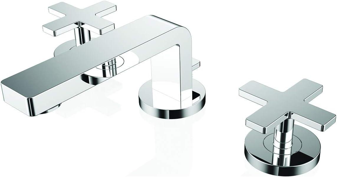 Vector Widespread Bathroom Faucet with Drain Assembly