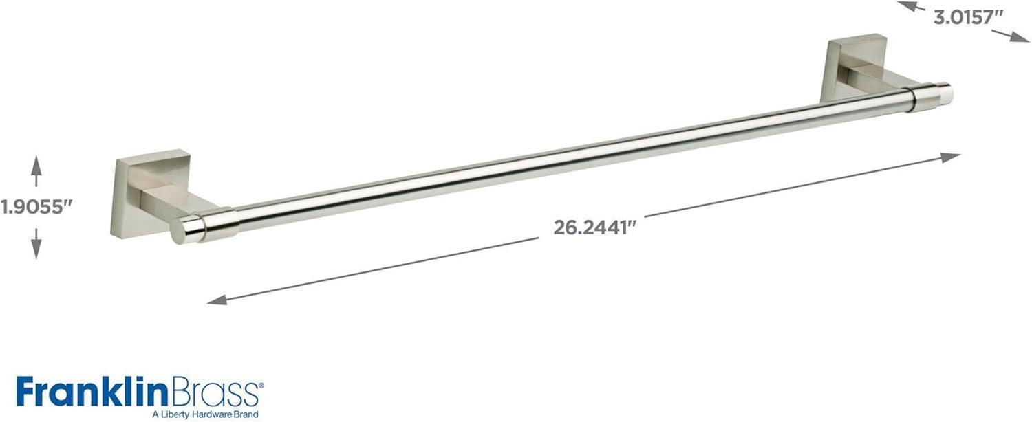 Maxted 24" Wall Mounted Towel Bar