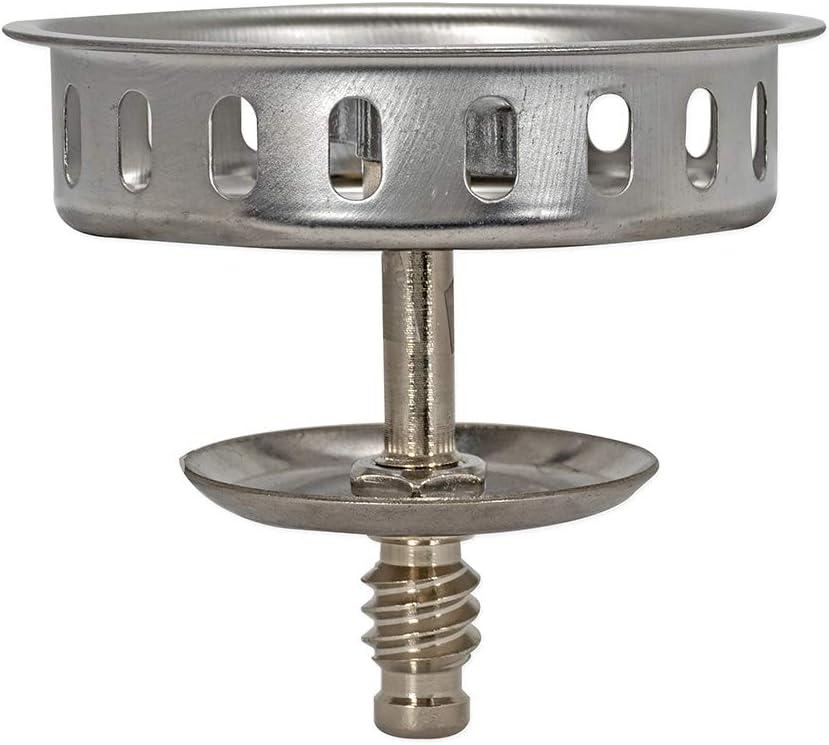 Stainless Steel Kitchen Sink Strainer with Threaded Post