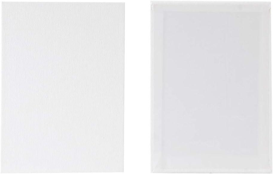 Madisi Painting Canvas Panels 72 Pack, 5X7, Classroom Value Pack Art Canvas
