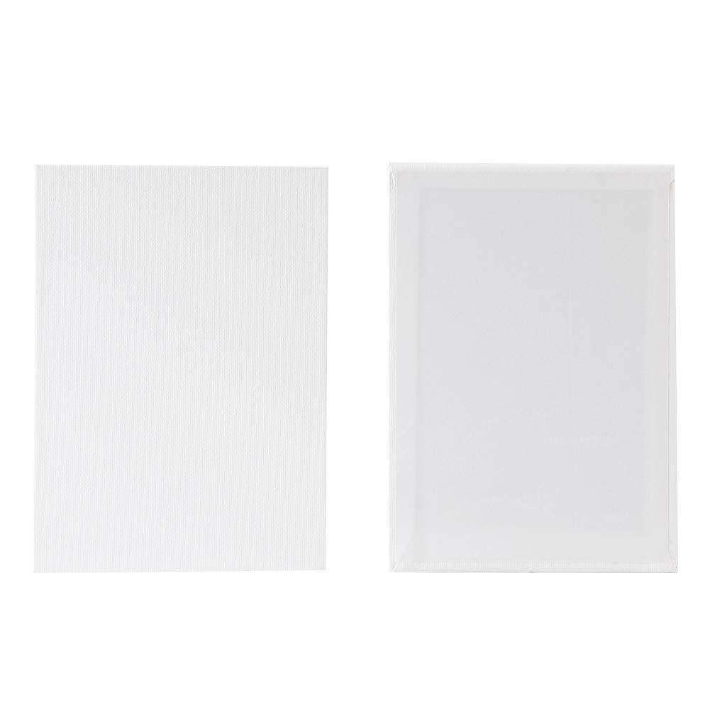 Madisi Painting Canvas Panels 72 Pack, 5X7, Classroom Value Pack Art Canvas