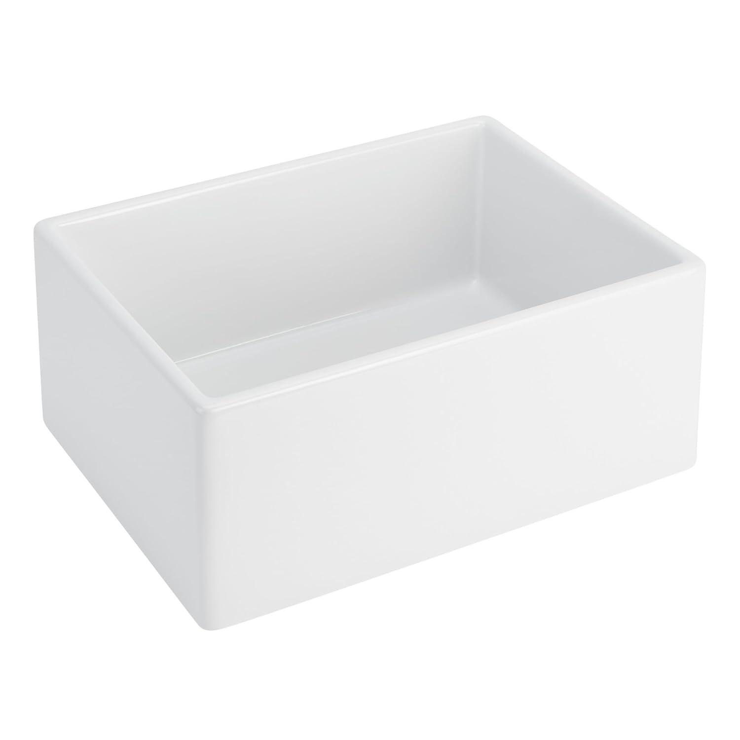 Rowena 24" Farmhouse Single Basin Fireclay Kitchen Sink