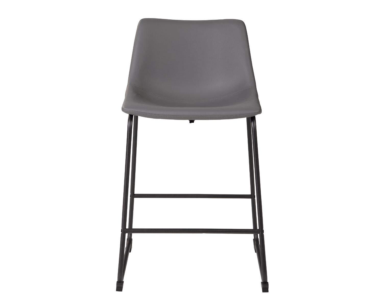Ashtin Upholstered Counter Stool with Metal Frame