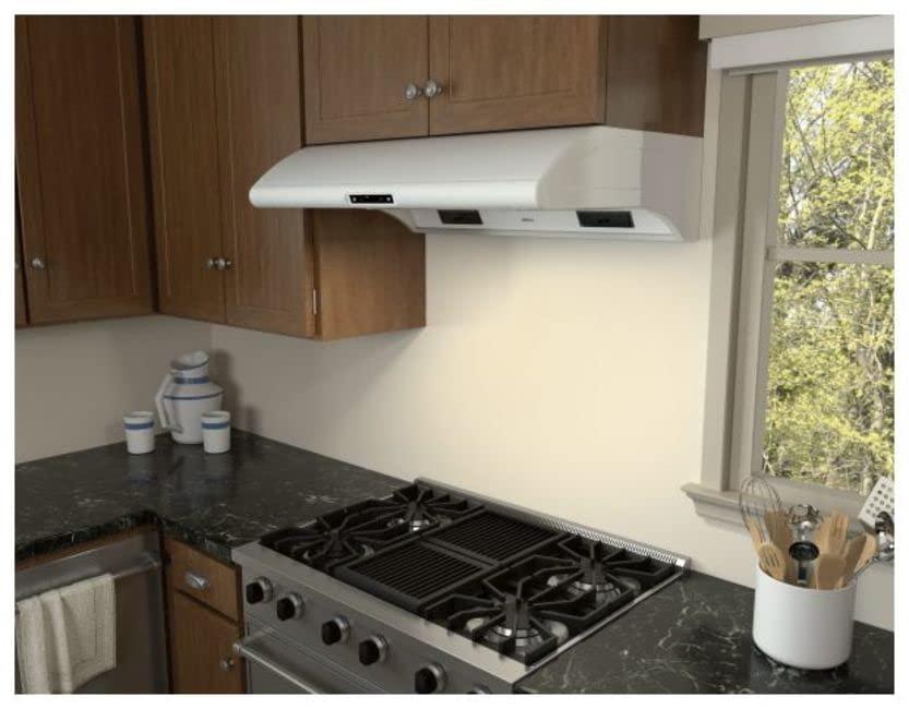 Core Zephyr 36" 850 CFM Under Cabinet Mount Range Hood with LED Lighting