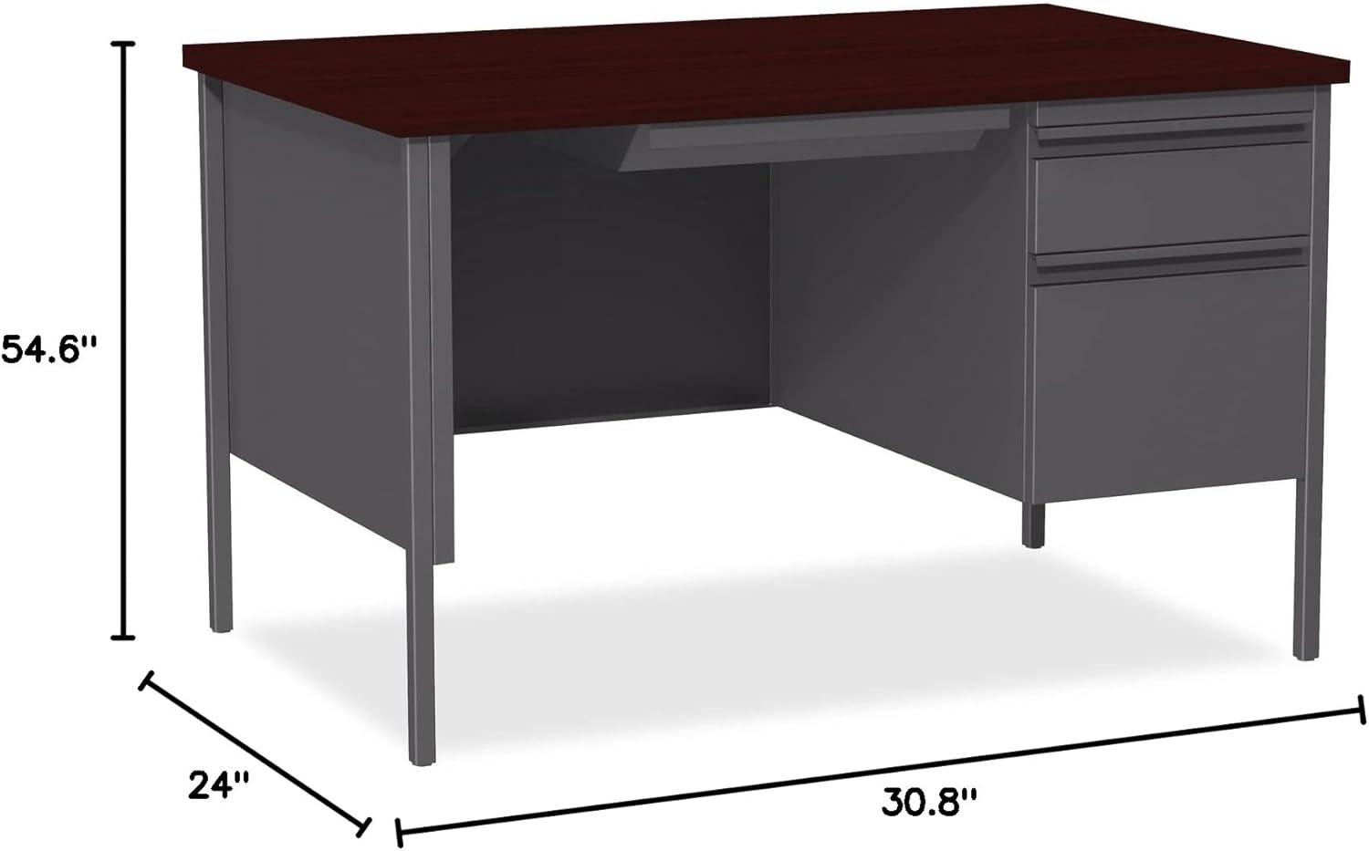 Fortress Series 48" Single Pedestal Desk