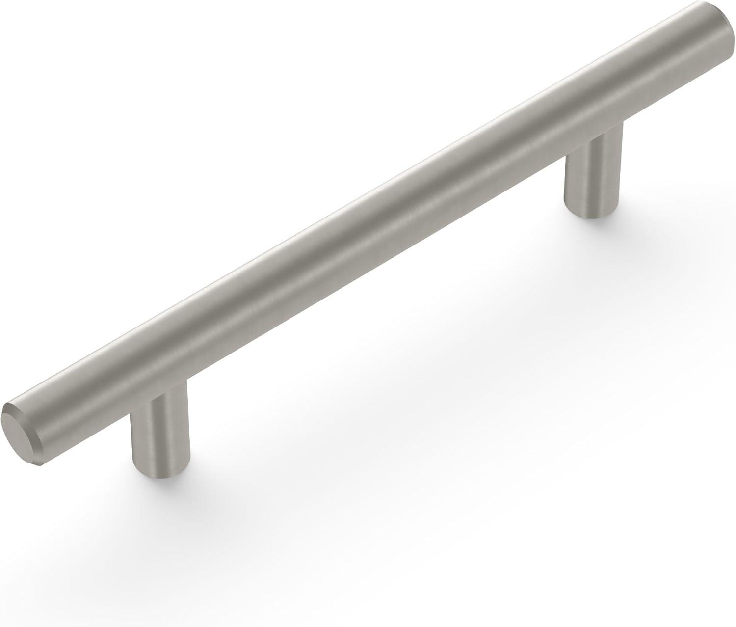 Stainless Steel Modern Bar Cabinet Pulls with Mounting Hardware