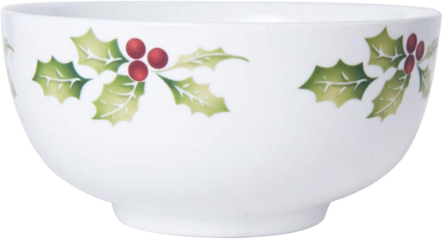 Pfaltzgraff Christmas Day 24 Piece Porcelain Dinnerware Set White