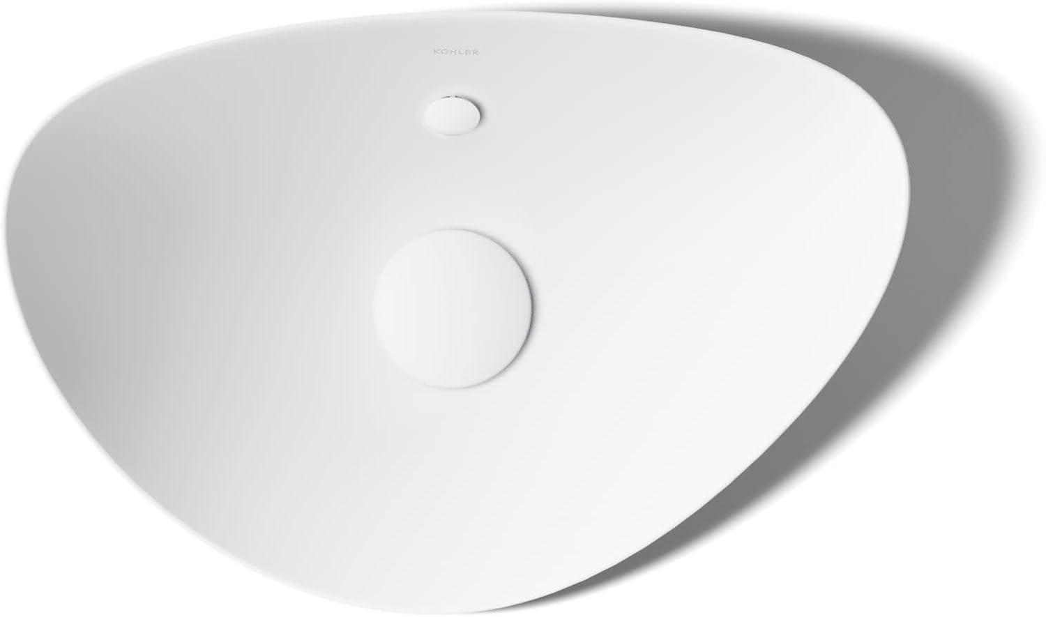 Veil® Ceramic Specialty Vessel Bathroom Sink with Overflow