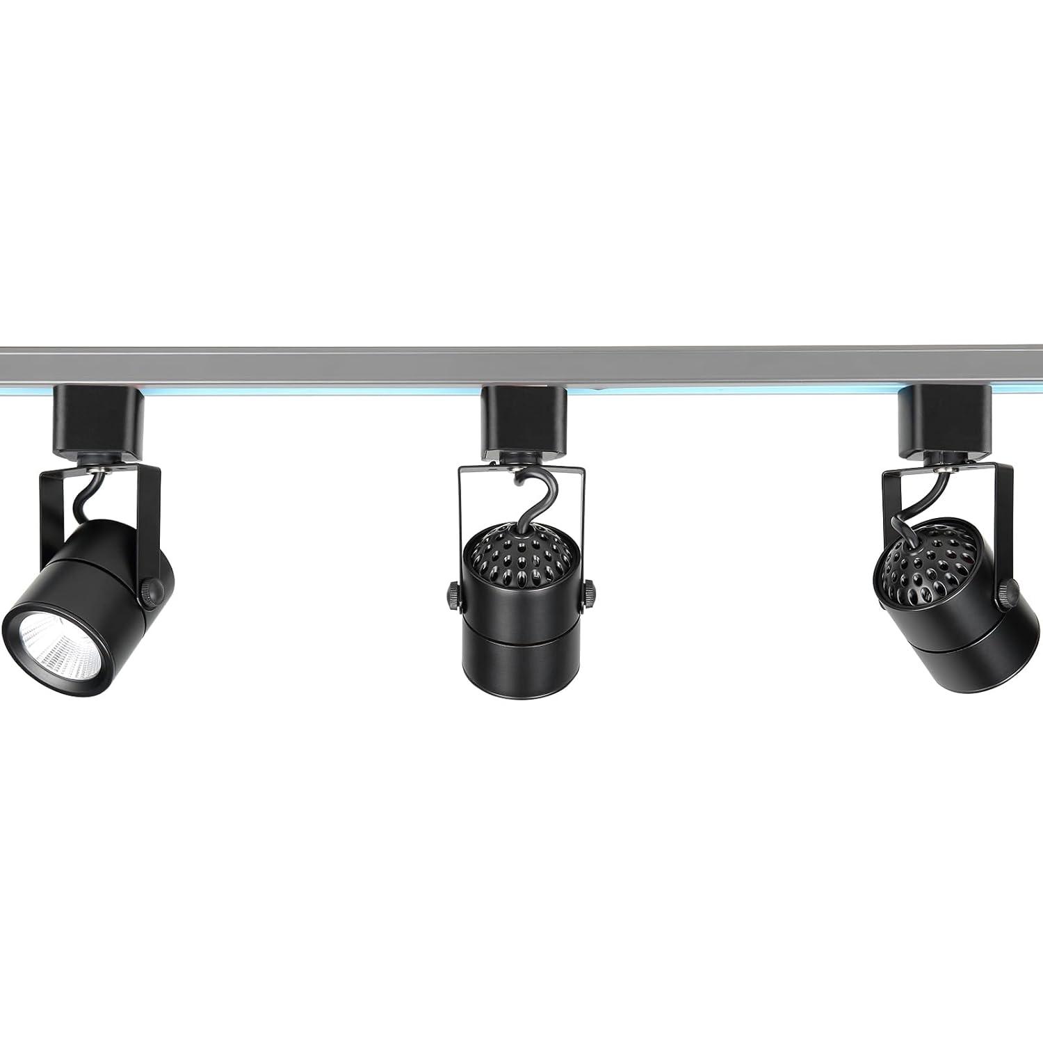 Black Adjustable Track Head