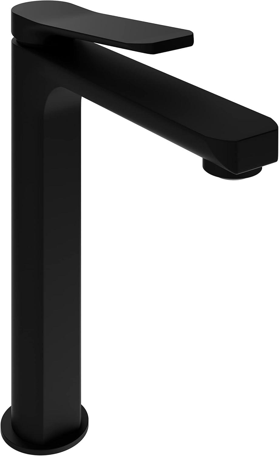Single-Hole Single-handle Bathroom Faucet with Drain Assembly