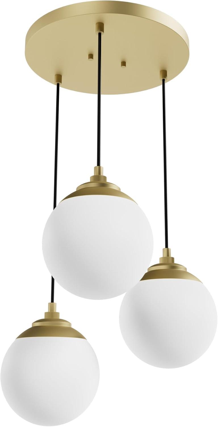 Hepburn 3 - Light Cluster Globe Pendant