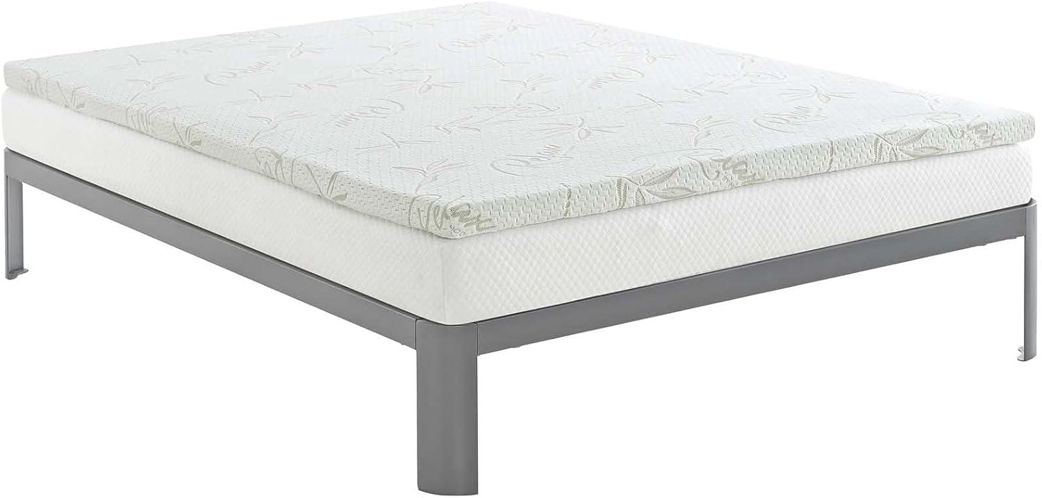 Modway Relax 2" Gel Memory Foam Mattress Topper -